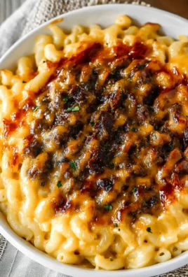 Pulled beef Mac and Cheese