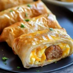 Sausage Egg & Cheese Roll-Ups