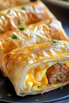 Sausage Egg & Cheese Roll-Ups