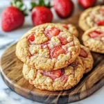 Strawberry Crunch Cookies