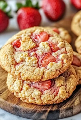 Strawberry Crunch Cookies