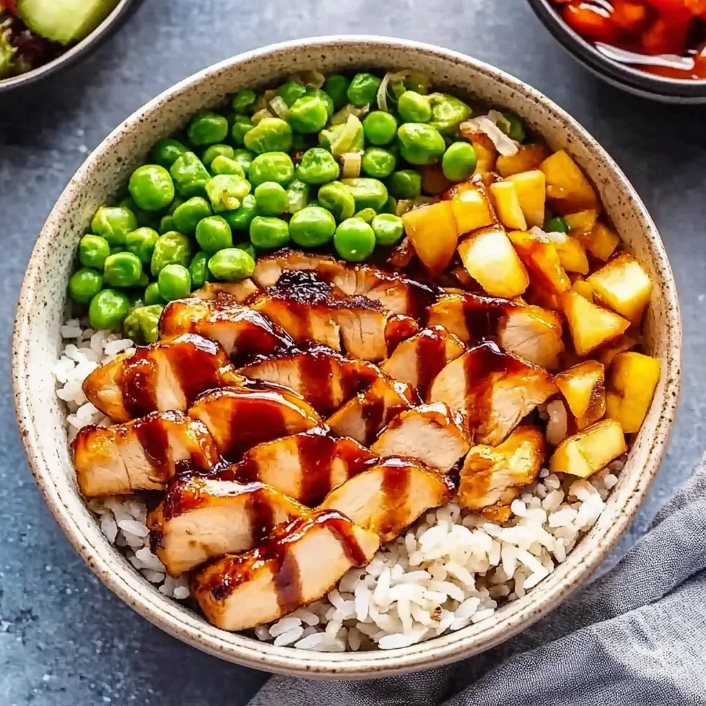 Teriyaki Chicken Rice Bowl