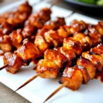 The Best BBQ Chicken Skewers Recipe