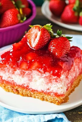 Upside Down Strawberry Cake