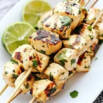 Cilantro Lime Chicken Kebab