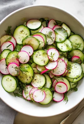 Cucumber Radish Salad