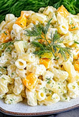 Dill Pickle Pasta Salad