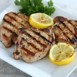 Easy Grilled Lemon Pepper beef Chops