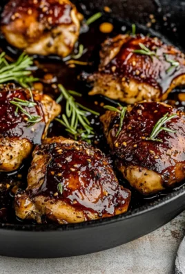 Fig Glazed Skillet Chicken