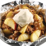 Grilled Caramel Apple Crunch