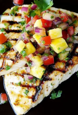 Grilled Mahi Mahi with Pineapple Salsa
