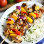 Grilled Teriyaki Chicken Kabobs