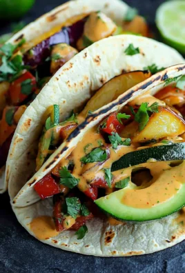 Grilled Thai Vegetable Tacos Recipe