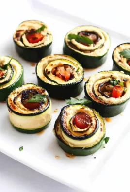 Grilled Zucchini Hummus Roll-Ups Recipe