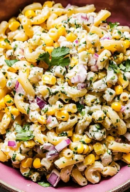 Mexican Street Corn Pasta Salad Recipe