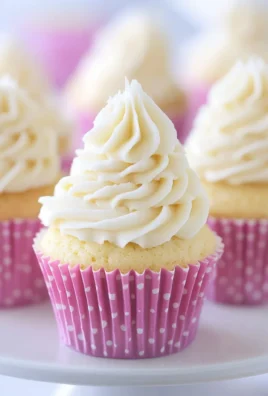 Moist Vanilla Cupcakes