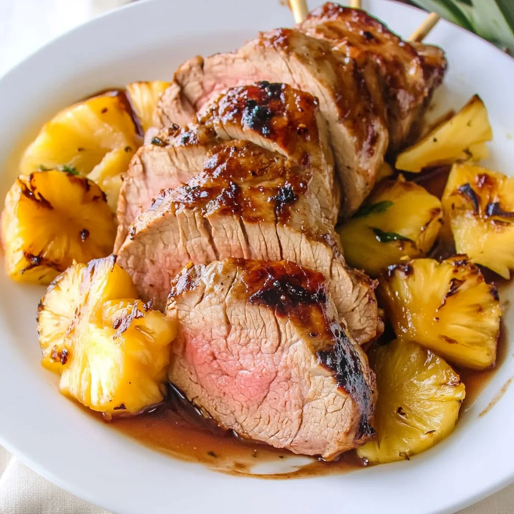 Pineapple beef Tenderloin