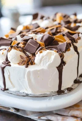 Reese's Ice Cream Cake