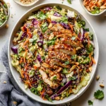 Sesame Chicken Cabbage Crunch Salad
