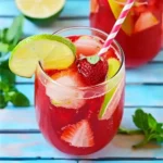 Strawberry Limeade Sangria