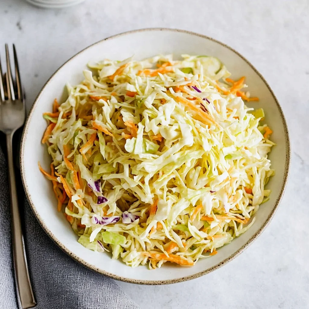 Vinegar Coleslaw Recipe (No Mayo Coleslaw)