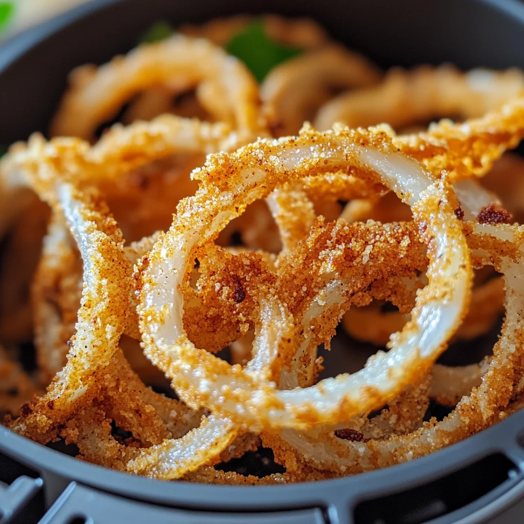 Air Fryer Crispy Onions recipe