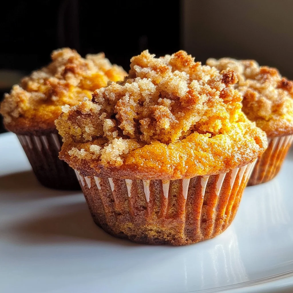 Amazing Spiced Pumpkin Streusel Muffins: 280-Calorie Delight