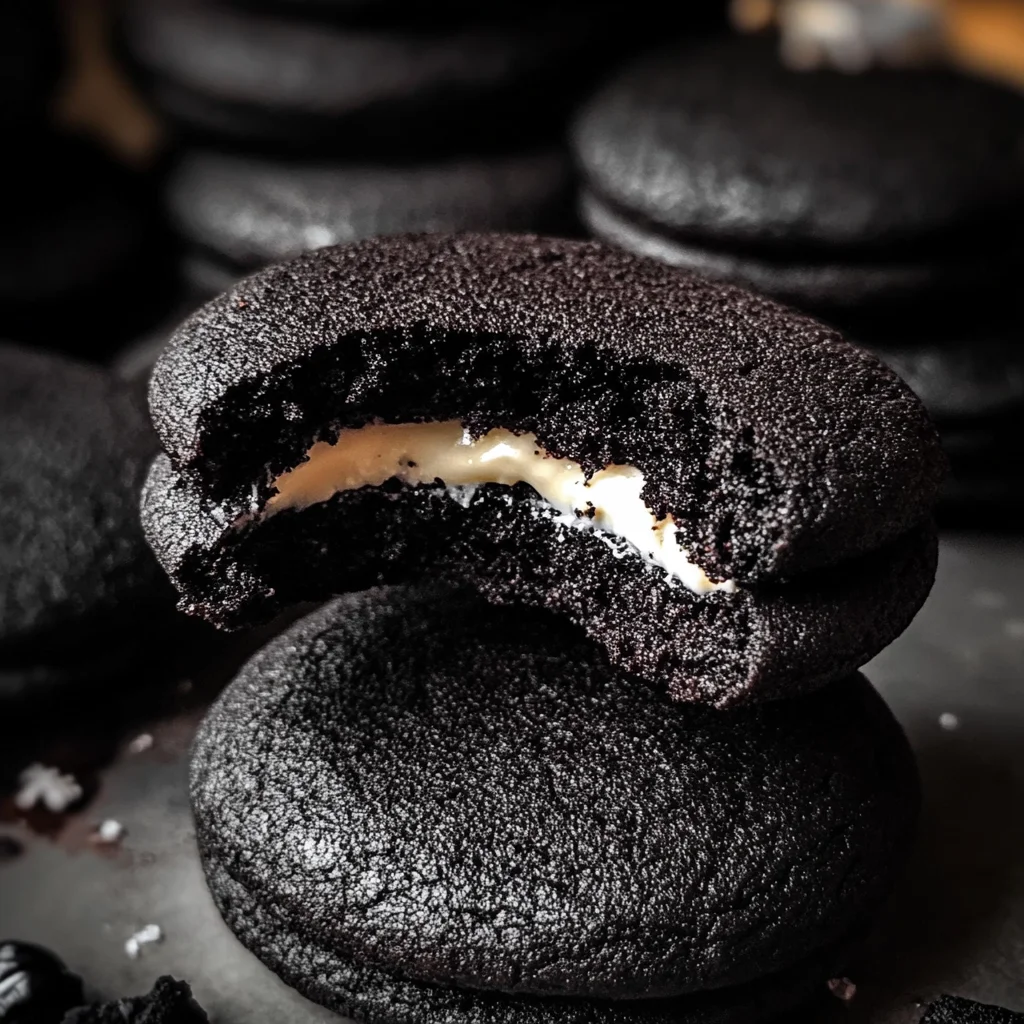 Black Velvet Cheesecake Cookies