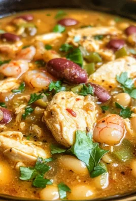 Cajun White Chicken Chili