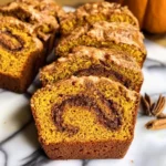 Cinnamon Swirl Pumpkin Bread Mini Loaves