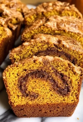 Cinnamon Swirl Pumpkin Bread Mini Loaves