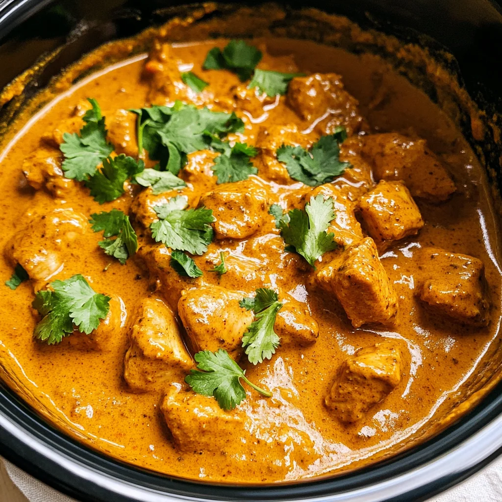 Crockpot Butter Chicken