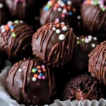 Double Chocolate Brownie Truffles (3 ways!)