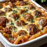 Dump-and-Bake Meatball Casserole