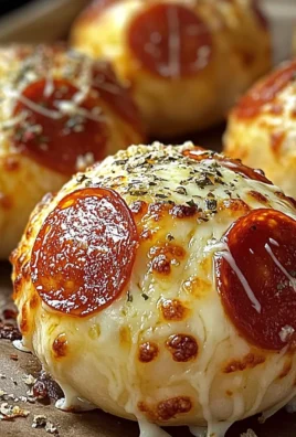 Easy Pepperoni Pizza Bombs