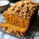 Easy Pumpkin Bread with Crumb Topping