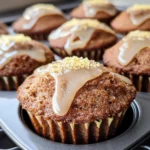 Glazed Gingerbread Muffins