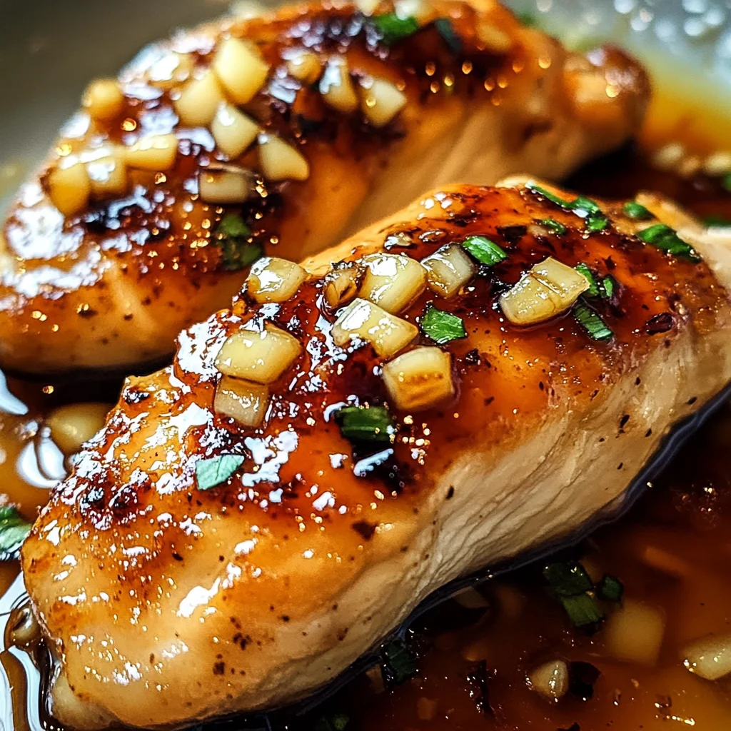 Honey Garlic Chicken Breasts
