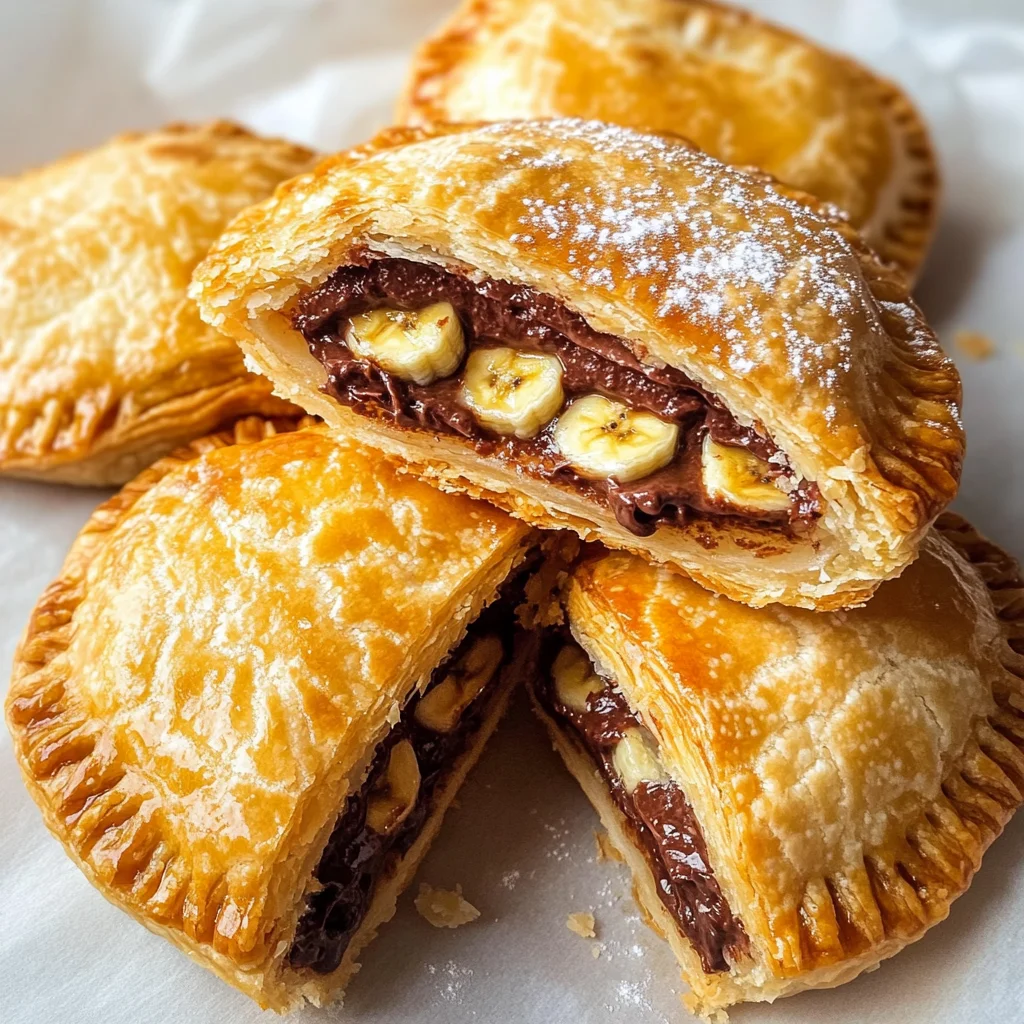 Nutella Mummy Hand Pies