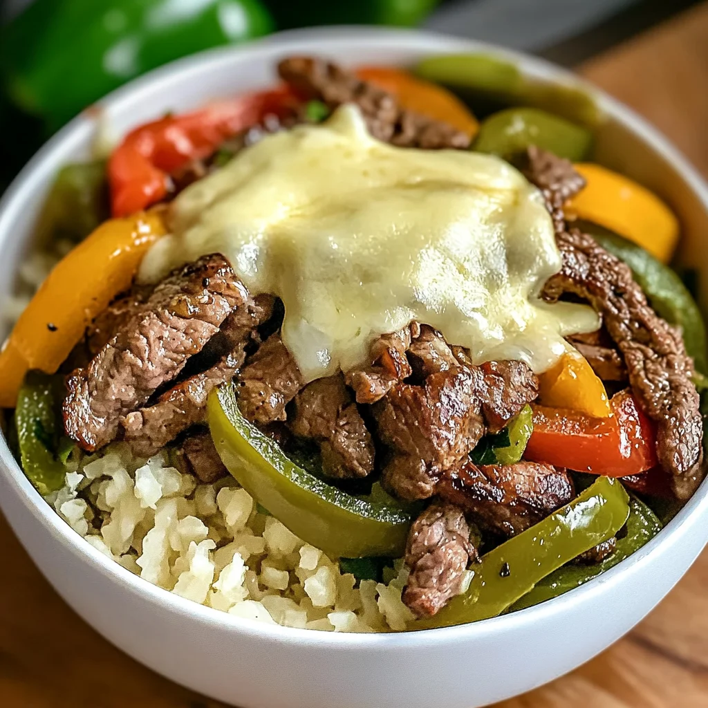 Philly Cheesesteak Bowls – Easy Low-Carb Dinner Idea