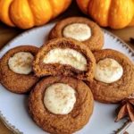 Pumpkin Cheesecake Cookies