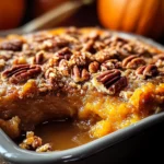 Pumpkin Pecan Cobbler