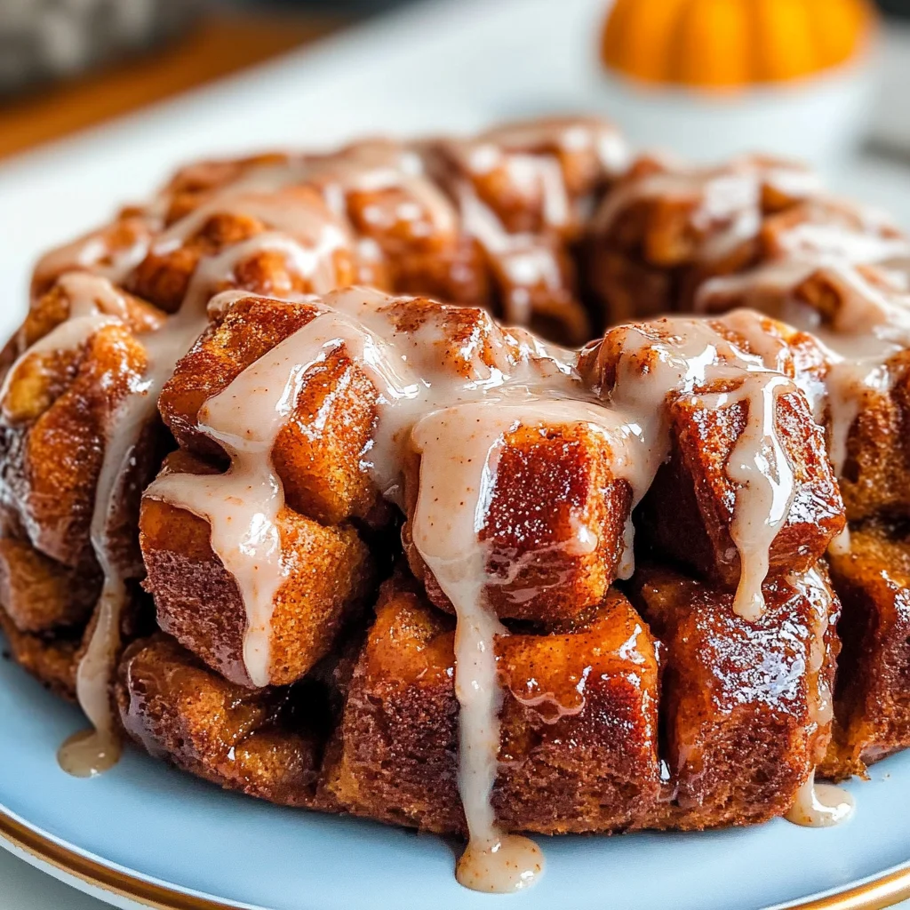 Pumpkin Spice Monkey Bread Recipe