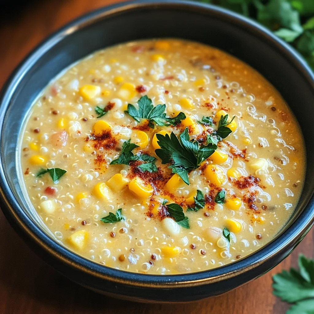 Quinoa Corn Chowder