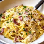 Spaghetti Squash Carbonara