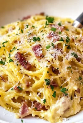 Spaghetti Squash Carbonara
