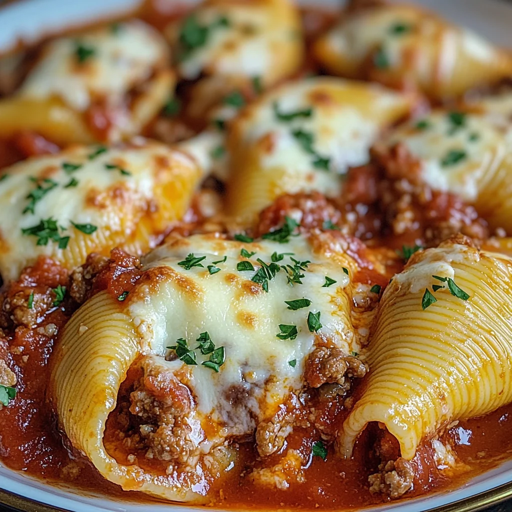 Stuffed Shells with Meat