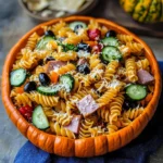 UpChuckin' Pumpkin Loaded Pasta Salad